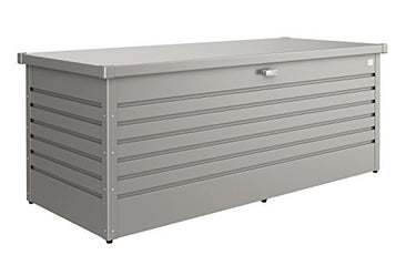 Biohort 180 Freizeit Container Box, Metallic Quarz grau, 181 x 79 x 71 cm im Sale